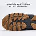thumbnail image 2 of (Video Incluido) Los Populares Zapatos Invierno para Hombres Talla Amazon Además Botas Nieve Gruesas Y Terciopelo Zapatos Algodón Tubo Corto Cálidos Y Caña Alta Del Noreste Al Por Mayor (Gris 43), 2 of 7