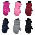 thumbnail image 2 of par de guantes de esquí para niños y niñas, guantes cálidos de invierno, guantes impermeables para exteriores, 2 of 9