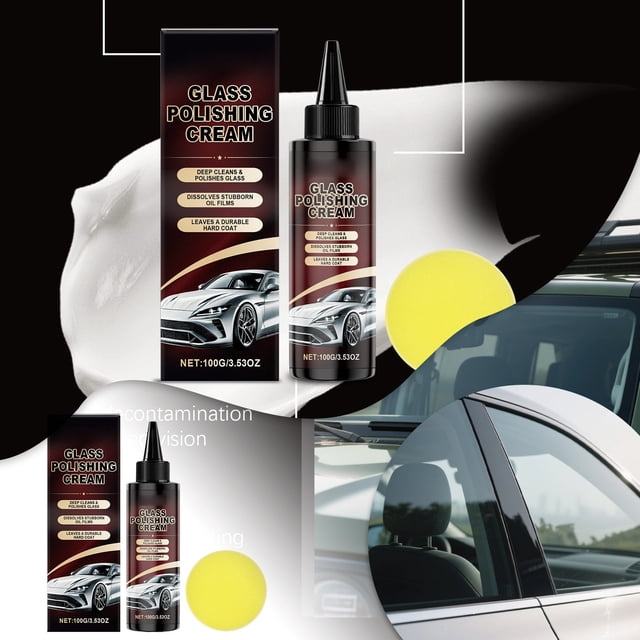 BotaniNest Car Glass Care Kit For Visibility Windshield Universal Fit For All Vehicles