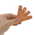 thumbnail image 4 of Unique Bargains Christmas Style Multifunctional Nail File Manicure Tool 4 Pcs Orange, 4 of 6