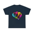 thumbnail image 2 of Rainbow Intertwined Hearts T-Shirt, 2 of 8
