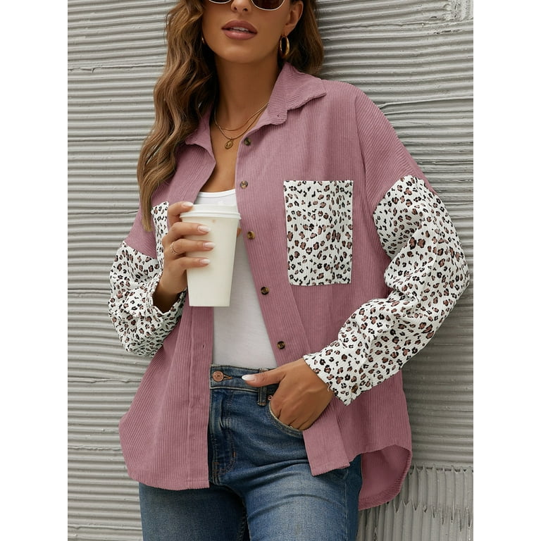 Walmart leopard jean clearance jacket