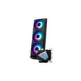 thumbnail image 3 of MSI MAG CoreLiquid I360 Black - AIO ARGB CPU Liquid Cooler - Infinity Mirror Design - UNI Bracket - 360mm Radiator - Triple 120mm ARGB PWM Fans - LGA 1700/1851 / AM5/AM4 Compatible, 3 of 5