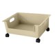 thumbnail image 4 of Caja de almacenamiento con ruedas, multiusos, con asa, organizador de ropa Verde claro, 4 of 9