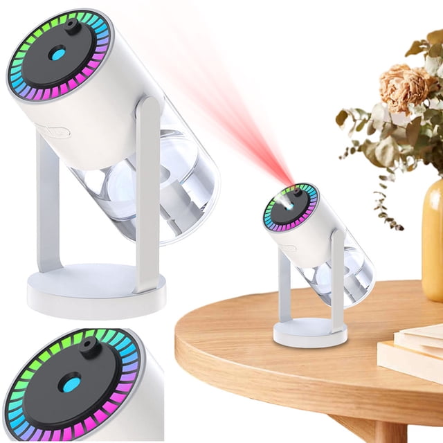 Humidificador aire portátil Likrtyny con Proyector y apagado automático 280 Ml
