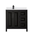 thumbnail image 4 of Wyndham Collection Wcv252536s-Left-Vca-Mxx Daria 36" Free Standing Single Basin Vanity Set, 4 of 7