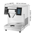 thumbnail image 3 of VEVOR Commercial Snowflake Ice Machine, 573LBS/24H Snowflake Ice Maker, Stainless Steel Ice Shaver Machine, Electric Snow Cone Maker, Air Cooling System for Rapid Heat Dissipation, for Bakery, Cafe, 3 of 9