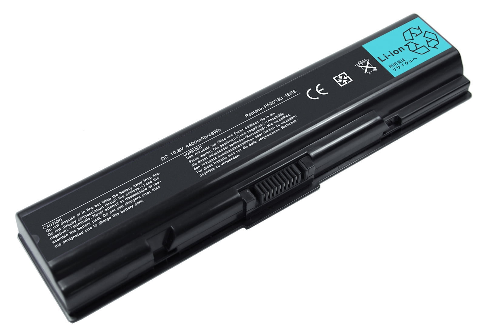 Toshiba Batterie d'ordinateur portable 1 x Lithium Ion 6 cellules 5800 mAh