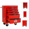 thumbnail image 4 of ARTMAN 20" 5-Drawer Rolling Metal Tool Chest ,Heavy Duty Industrial Service Cart Storage Organizer with Locking System for Garage Workshop Warehouse, 4 of 19