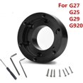 thumbnail image 1 of Lumclaw For Logitech G29 G920 G923 13 Inch Steering Wheel Adapter Plate 70mm Pcd Racing Car Game Modification (Black), 1 of 6