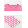 thumbnail image 4 of Bellafa 2-7T Little Girls Long Sleeve Dress Toddler Kids Christmas Easter Cotton Casual Appliques Shirt Jersey Dresses, 4 of 8