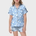 thumbnail image 1 of WEAIXIMIUNG Kid DIY Hand Painted Homewear Set Colouring Pajama Sets For And Girl Can Play With And Wea 150, 1 of 5