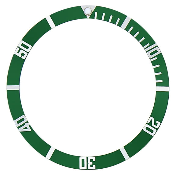 BEZEL INSERT FOR SEIKO WATCH SKX007 SKX009 SKX011 CAL 7S.26 SKX009K2 SKX17 GREEN