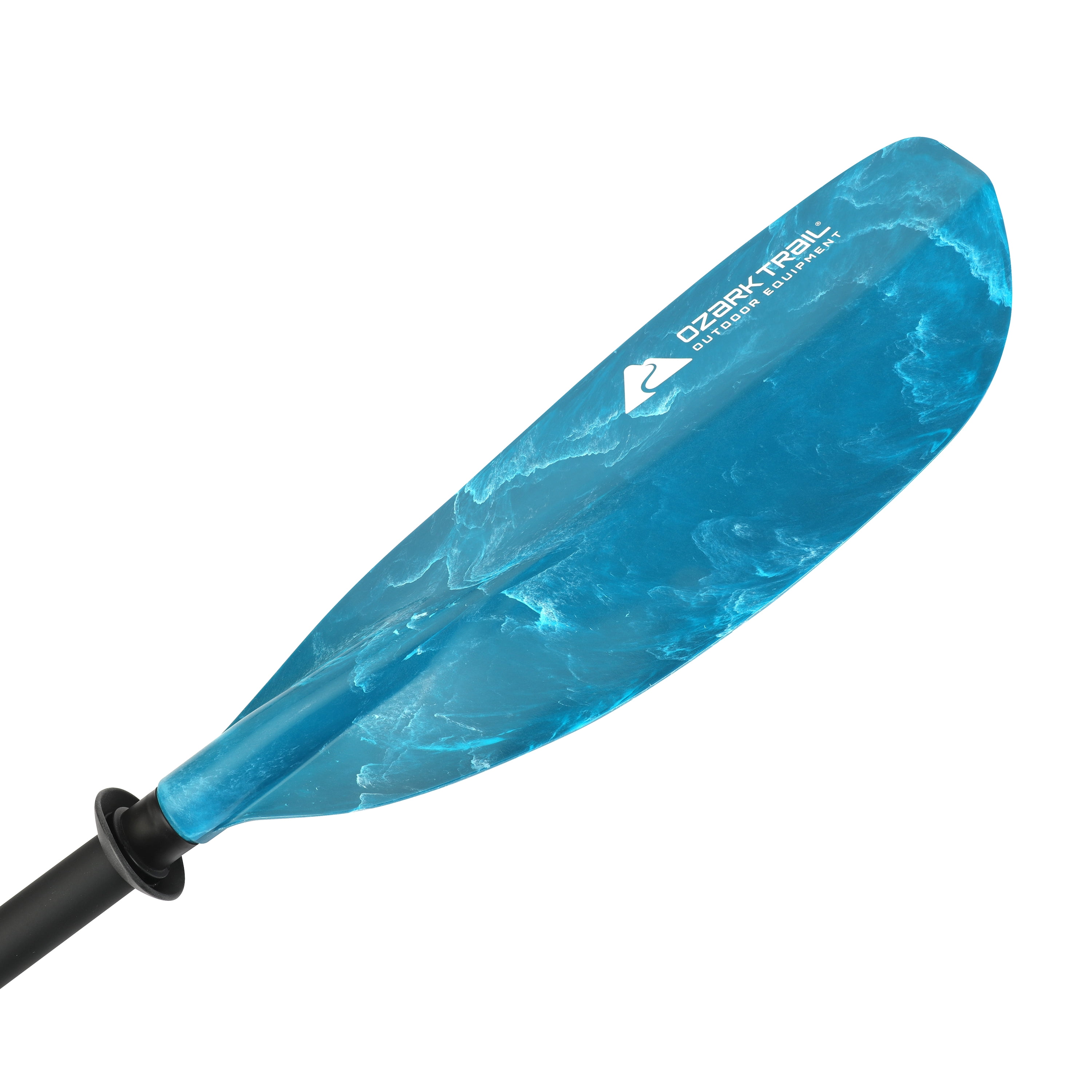 Ozark Trail Adult Recreation Paddle, Teal, 240 CM, Rubberized Grip, Adjustable