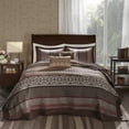 thumbnail image 2 of Princeton 5 Piece Jacquard Bedspread Set Red King, 2 of 6