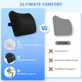 thumbnail image 4 of Cshidworld Lumbar Support Pillow For Office Chair and Car Seat, 4 of 7