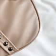 thumbnail image 3 of Bolso de mano para mujer a la moda con remaches geniales para regalo (caqui) Sywqhk Para Estrenar, 3 of 8
