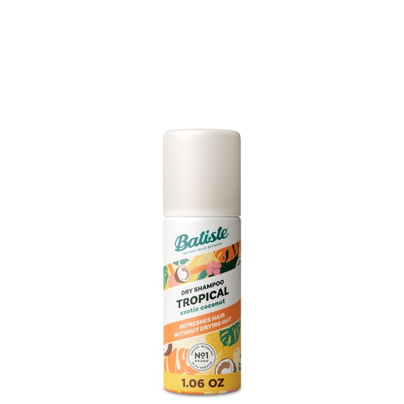 Batiste Dry Shampoo, Tropical Fragrance, Mini 1.06 oz