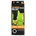 thumbnail image 3 of Incrediwear - Active Pain Relief Knee Sleeve Unisex Black - 2X, 3 of 6