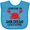 Turquoise, variant on Inktastic Someone in San Diego Loves Me Gift Boys or Girls Baby Bib