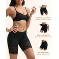 thumbnail image 4 of INNERSY Womens Lace Slip Shorts Smooth Anti Chafing Boyshorts Under Dresses Underwear(L,Black), 4 of 9