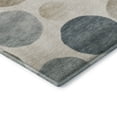 thumbnail image 3 of Addison Rugs Mayfield Premium Machine Washable Transitional Geometric Ivory Rectangle Rug, 5' X 7'6" Machine Washable Transitional Geometric Ivory Oversized Sherpa Throw Blanket, 3 of 6