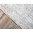 thumbnail image 5 of Unique Loom 3127120 2 ft. 7 in. x 10 ft. Paris Willow Runner Rug, Light Blue, 5 of 5