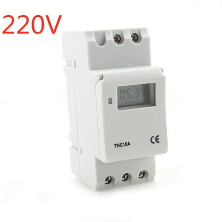 

THC15A Electronic Weekly Programmable Digital Time Switch Relay Timer Control