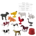 thumbnail image 1 of Simulation Farm Poultry Animal Model Realistic Dog Duck Chick Action Figures Educational Toys For Children Gifts, 1 of 6