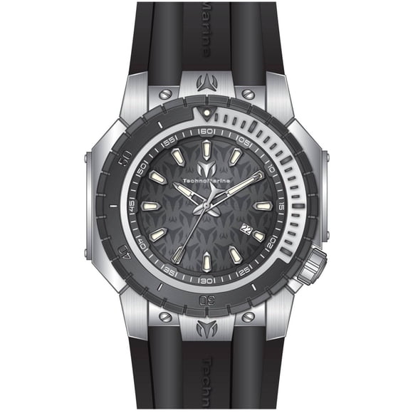 Technomarine TM-224006 Men's Manta Sea Gunmetal Dial Strap Watch