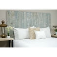 thumbnail image 1 of Barn Walls Handcrafted Floating Hanger Solid Wood Headboard, Blue Powderwash, King, 1 of 11