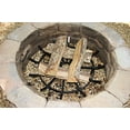 thumbnail image 4 of SteelFreak Wagon Wheel Firewood Grate for Fire Pit - Made in The USA (40 Inch), 4 of 5