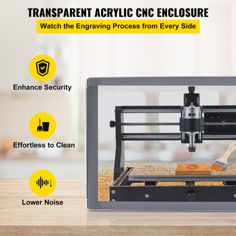 Upgrade Version CNC 3018 PRO: DIY Mini CNC Engraving Machine Kit with  Offline Controller for Wood, Plastic, Acrylic, Carving