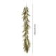 thumbnail image 3 of Guirnalda Navideña de Ratán con Agujas de Pino de 1 Metro | Decoración de Vegetación Artificial con Frutos Rojos y Piñas | Adorno Navideño de Plástico Resistente para Puerta | Ideal para Decorar Mesa, 3 of 6