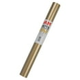 thumbnail image 2 of JAM Paper Matte Wrapping Paper, 26.3 Sq ft (17 in x 18 Ft), Gold Foil, Roll 1 Pack, 2 of 5