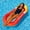 A, variant on Inflatable Pool Float Bed Transparent Strawberry Water Floating Lounge Sofa With Headrest For Pool Beach Lake Party Fun