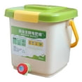 thumbnail image 3 of jinwen Bac à Compost 12L Boîte à Compost Ménager avec Couvercle, Baril de Fermentation, Déchets de Cuisine, 3 of 9