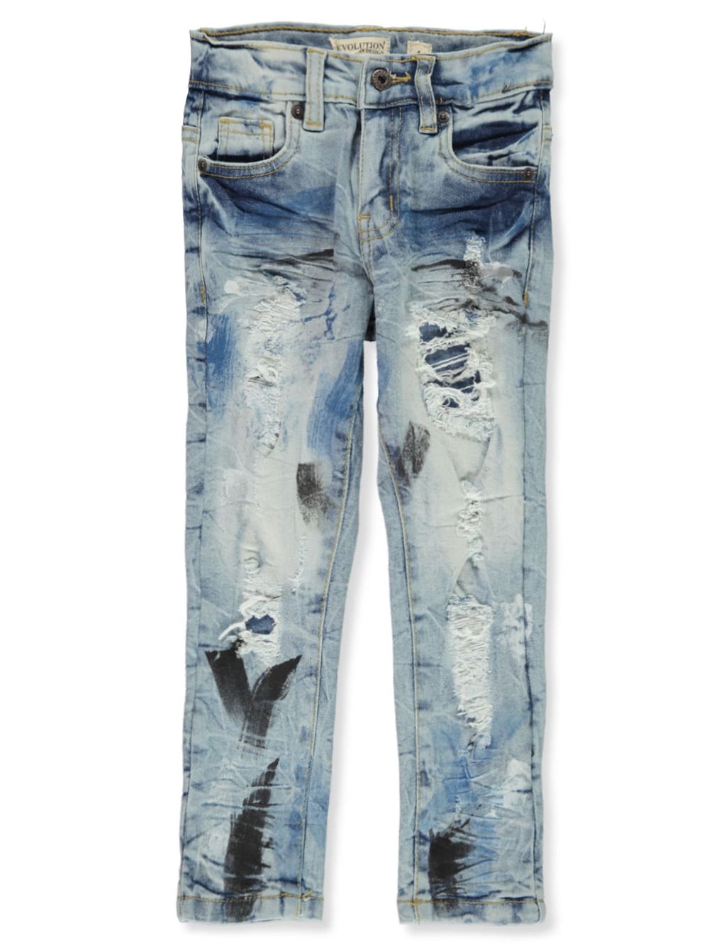 Boys' Paint daubs Skinny Jeans 