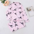 thumbnail image 4 of Vetsdori Womens Button up Pajamas Sets Long Sleeve Nightwear Soft Lightweight,PJS Holiday Pajamas for Women Homewear, 4 of 9