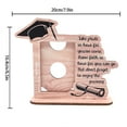 thumbnail image 3 of 2026 Graduation Season 3D Wooden Desk Ornament - Khaki Colored Festive Decoration & Graduation Gift - Home Office & School Desk Accent For Graduates, Festive Events, 3 of 7