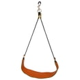 thumbnail image 1 of Soft Sax Leather, Length Of The Rope Can Be Adjusted Perforated Design Sax Shoulder Strap, Soft And Durable A Rotatable Hook For Saxophone Players Music Lovers Orange, 1 of 8