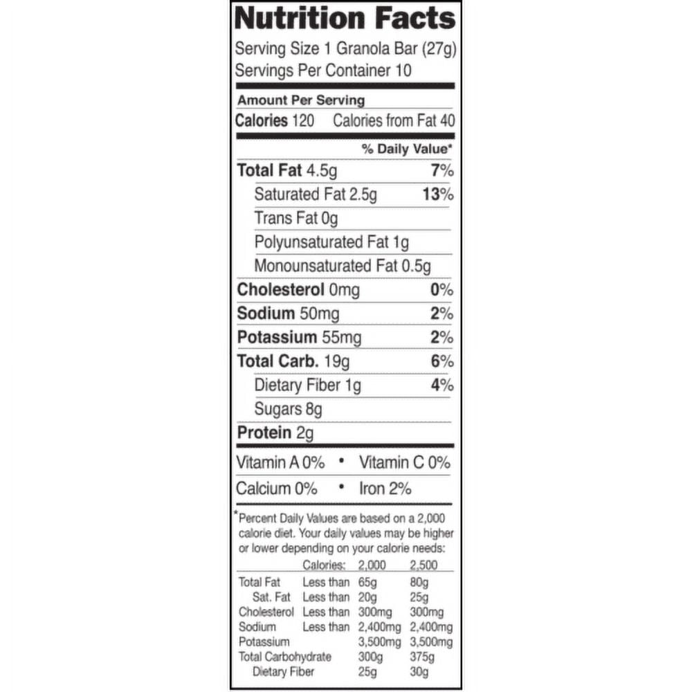 Sunbelt Bakery Oats & Honey Chewy Granola Bars, 1.0 oz Bars, 80 Count