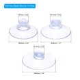 thumbnail image 2 of Uxcell 0.8/1.2/1.8 Inch Suction Cups Sucker Pads Without Hooks for Home Kitchen Hanging, Clear 30 Pack, 2 of 5