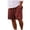 Wine, variant on WREESH Men's Linen Shorts Casual Solid Elastic Waist Straight Short Pants Sport Shorts with Pockets Beige