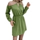 thumbnail image 1 of Gibobby Vestido Causal para Mujer de Verano Vestido de cuello halter sin espalda sexy elegante cómodo casual para mujer(Verde,XL), 1 of 5