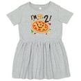 thumbnail image 3 of Inktastic Im Two Pizza Birthday Party Girls Toddler Dress, 3 of 5