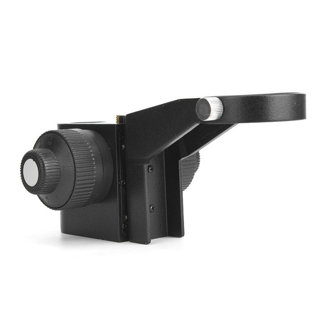 Accessoires de Microscope de Support d'Objectif de Microscope Microscope Support Métallique de Microscope Stéréoscopique de Haut Métal Réglage Fin X10A Support de Support