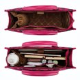 thumbnail image 3 of Wrangler Leopard Tote bag with Cup Holder Laptop Tote 15.6 Inch Work Bag, Leopard Hot Pink, 3 of 7
