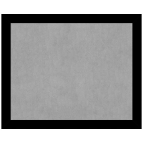 Amanti Art Basic Black Framed Magnetic Board 45 x 37 in.
