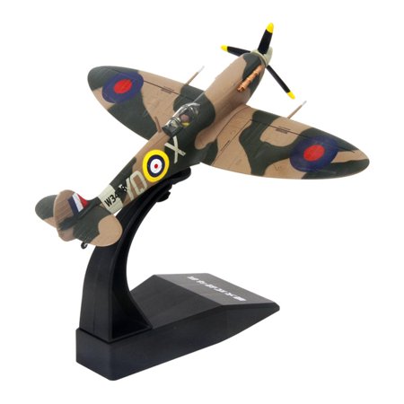 1/72 Scale Spitfire Fighter Model World War II Legendary Fighter Metal Die-cast Airplane Models for Collections and Gifts